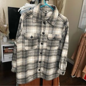 H&M Plaid Shacket